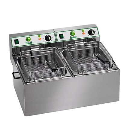 Фритюрница FT4+4 (2 ванны по 4л) Fimar
