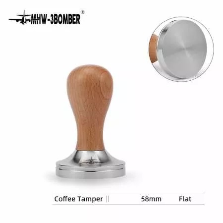 Темпер плоский бук сталь 58мм MHW-3BOMBER Vase