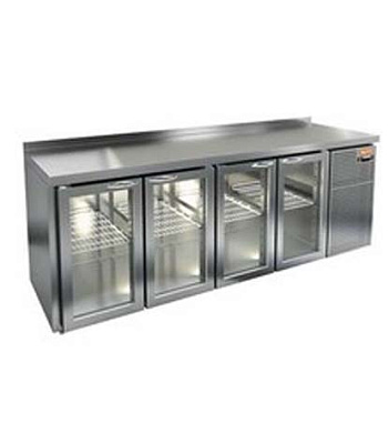 Стол охлажд. для салатов SLE2-11/SN(1/6)(+2...+10)2дв.,1000х600х850,ниж. расп. агрег., нерж., крышка