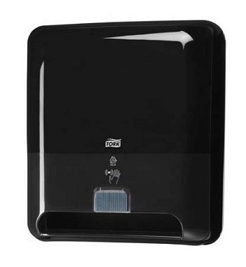 H1 Диспенсер для полотенец сенсорный в рулонах чёрный 551108