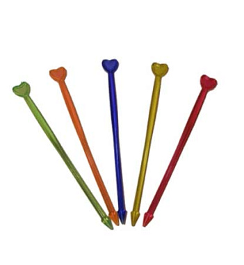 Пика 85мм, 250шт. Сердце Россия ПОС08928