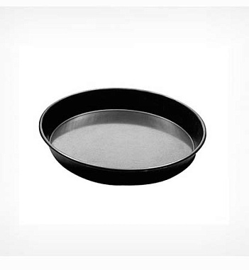 Противень для пиццы 22см, 2,5см голубая сталь Paderno Италия 4021116