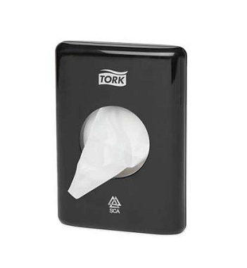 B5 Держатель для гигиенических пакетов чёрный 566008