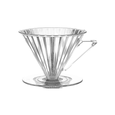 Воронка пластиковая для приготовления кофе (прозрачная) MHW-3BOMBER