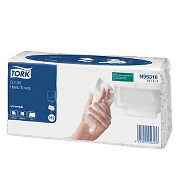 H3 Полотенца листовые ZZ Singalfold C-сложения Universal 471111