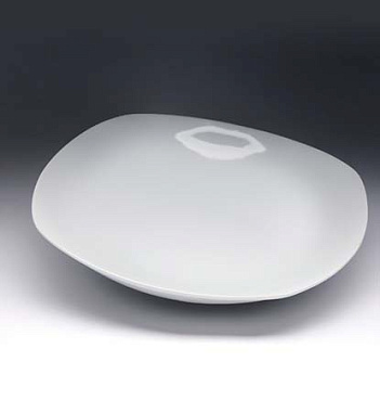 Тарелка квадратная глубокая 500мл, 22,5см 