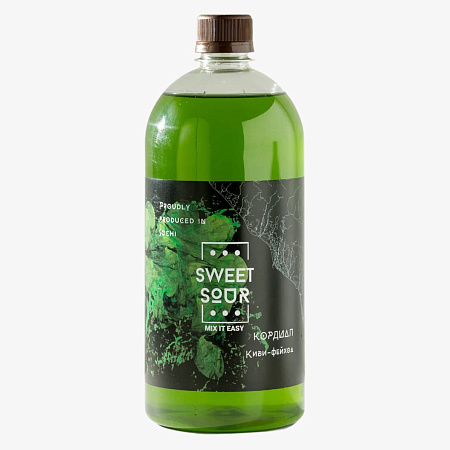 Киви-Фейхоа Кордиал SWEET&SOUR 1л ПЭТ
