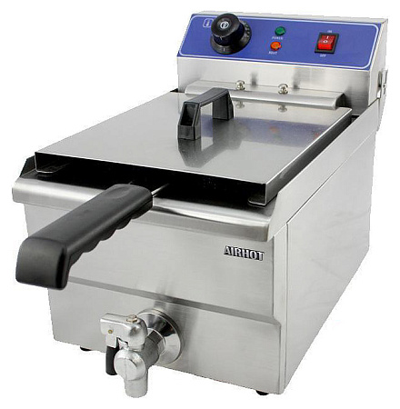 Фритюрница EF16 (1 ванна 16л) с краном Airhot