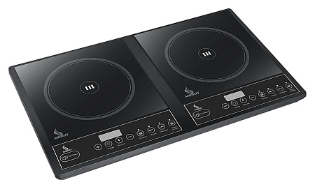 Плита индукционная двухконфорочная IP3500 D Slim Airhot