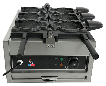 Вафельница рыбки WBF-3 тайяки AirHot