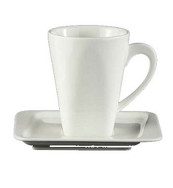 Чайная пара квадратная 220мл, 14см 