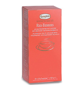 Красные ягоды чай фруктовый 25пак. на чашку Роннефелдт