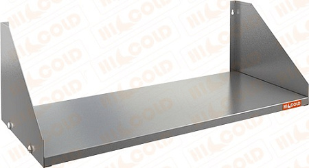 Полка настенная сплошная НПС-9/4 900х400х300мм Hicold