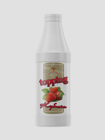 Клубника топпинг 1л Империя джемов Россия