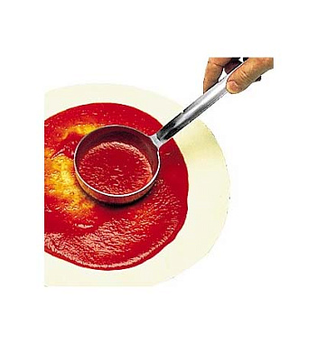 Половник для соуса для пиццы 28см нержавеющая сталь, пластик MATFER Франция 4040715