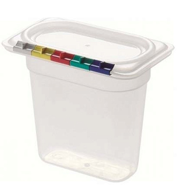 Гастроемкость 1/9 176*109*150мм прозрачная Restola 422102601