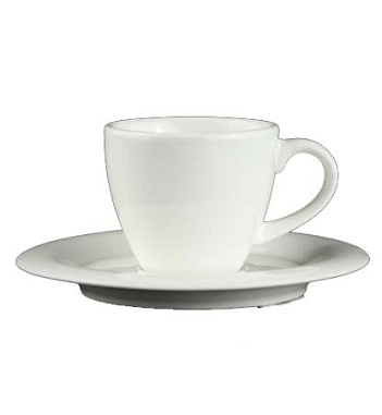 Кофейная пара с полями 80мл, 12,5см 