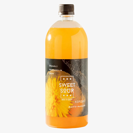 Манго-Маракуйя Кордиал SWEET&SOUR 1л ПЭТ
