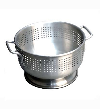 Дуршлаг 30см, 8л на подставке Luxstahl Германия  кт1209