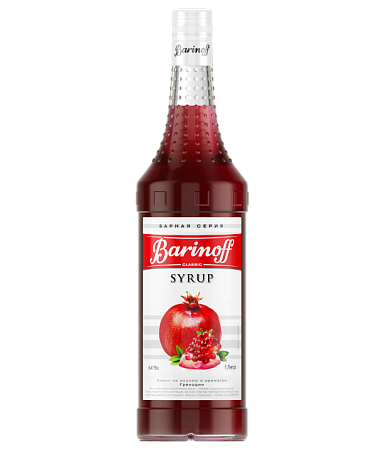 Гренадин сироп 1л стекло BARINOFF Россия