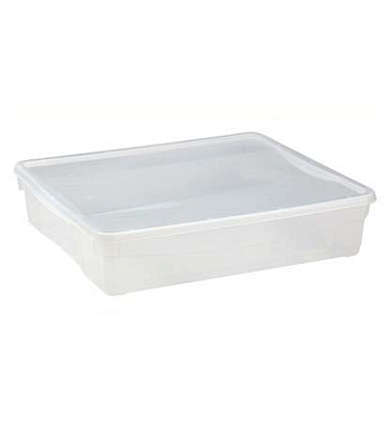 Ящик универсальный 9л, 400х335х85мм прозрачный Restola 4312494
