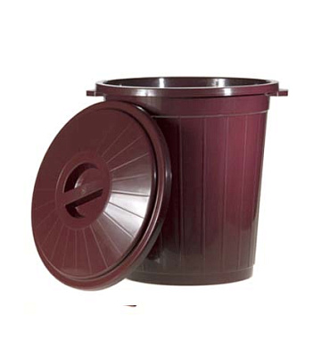 Бак 35л пластиковый с крышкой Россия 8010321