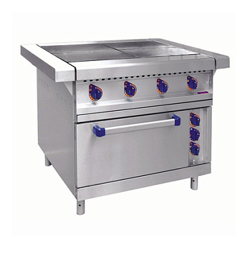 Плита электрическая ЭП-4ЖШ (4 конфорки, с духовым шкафом) Чувашторгтехника