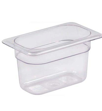 Гастроемкость 1/9 176х109х100 мм поликарбонат кт568